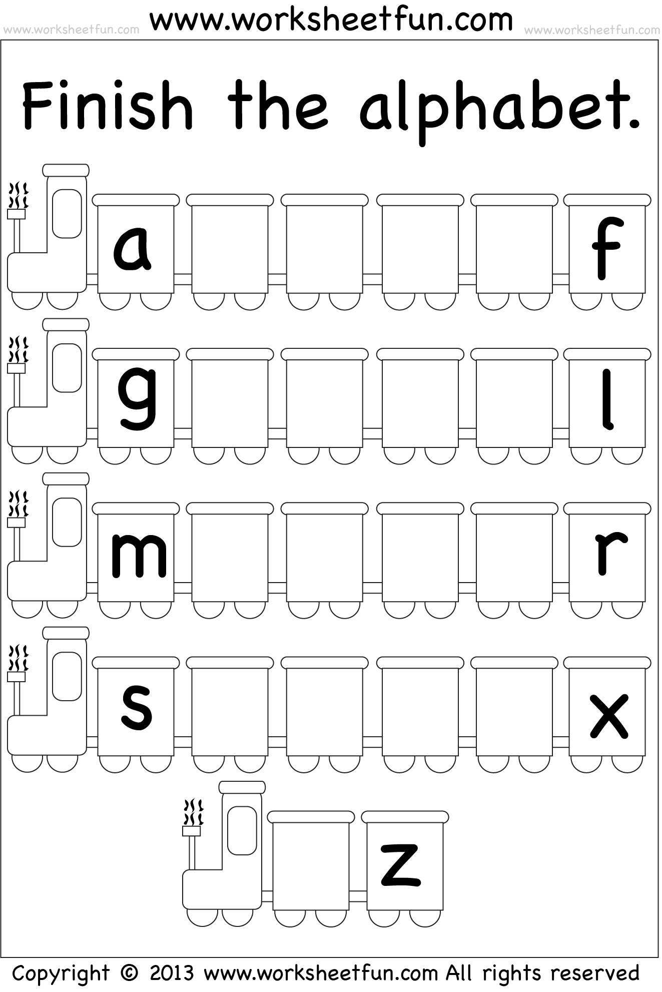 20 English Worksheets For Kindergarten Small Letters Pdf