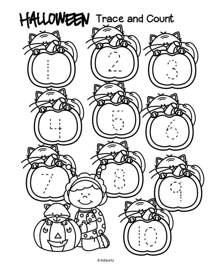 20 Halloween Math Worksheets For Preschool Pdf