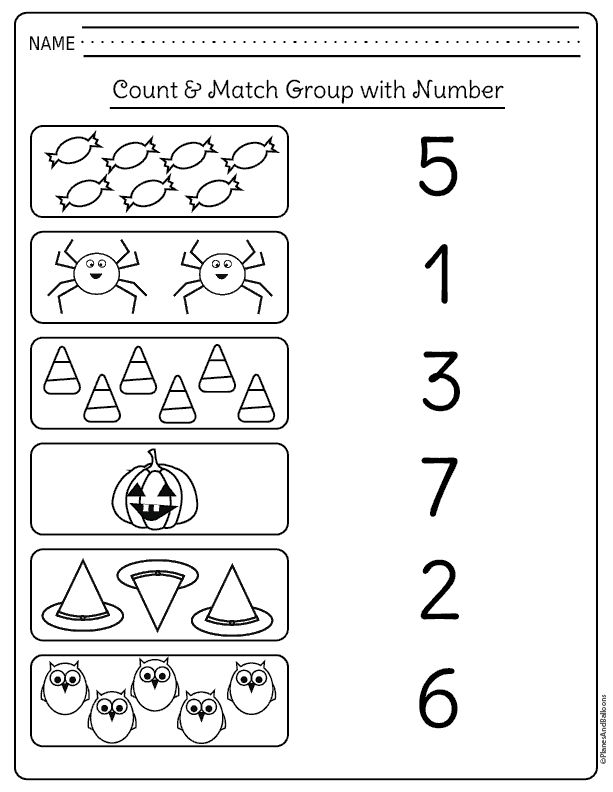 20 Halloween Math Worksheets For Preschool Pdf