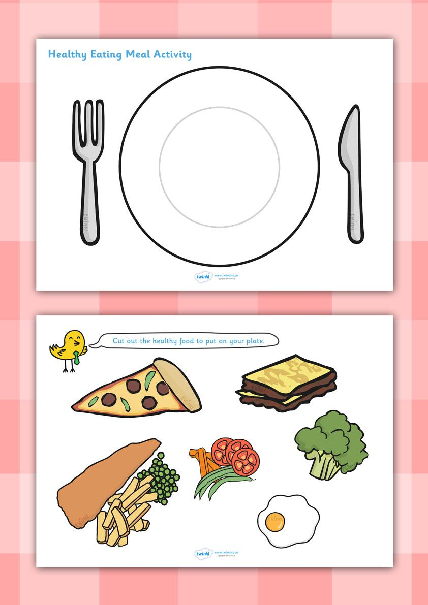 20 Healthy Food Worksheets Kindergarten Free