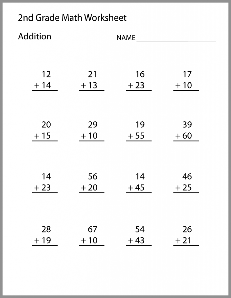 20 Kids Math Worksheets Grade 2 Pdf