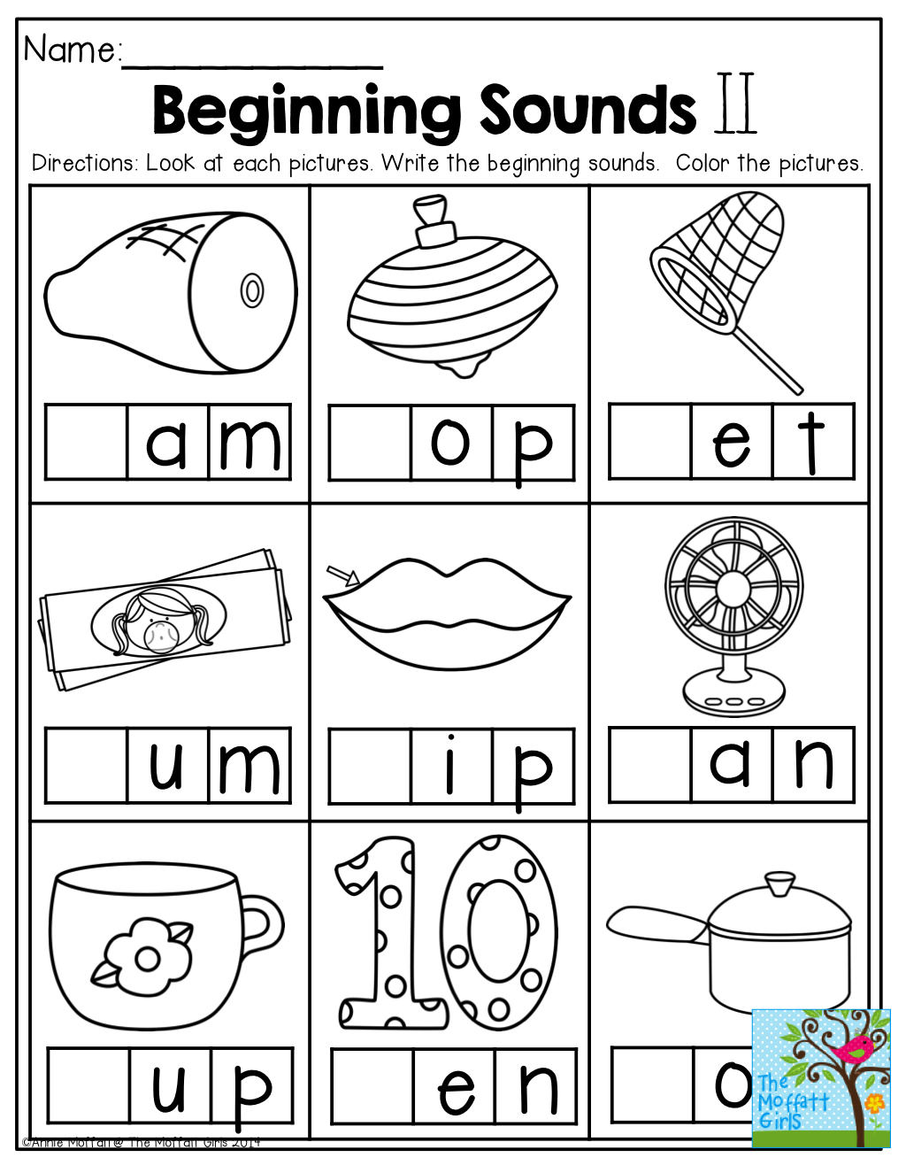 20 Kindergarten Worksheets Color By Letter Free