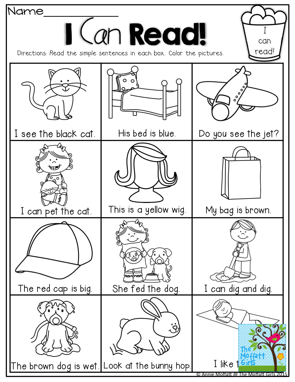 20 Kindergarten Worksheets Sight Words Sentences Pdf