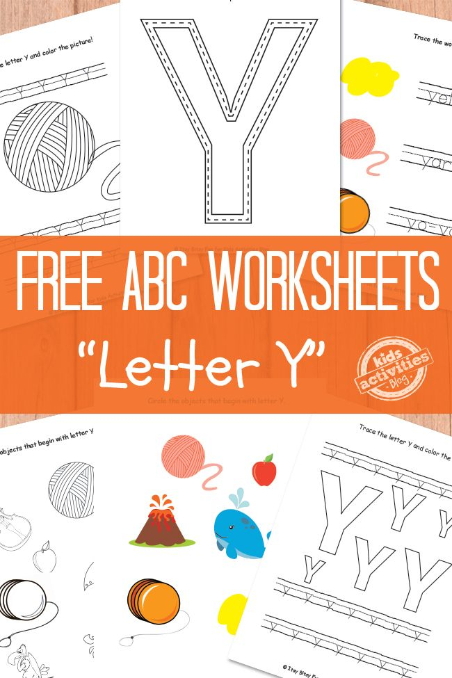 20 Letter Y Worksheets Kindergarten Free