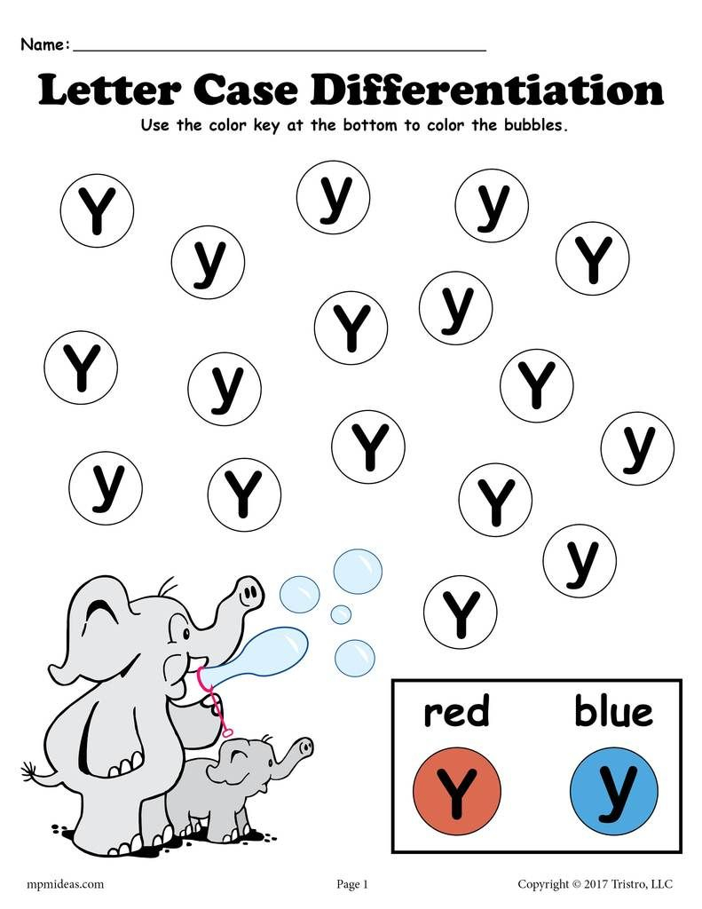 20 Letter Y Worksheets Kindergarten Free