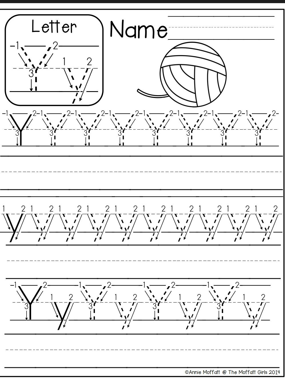 20 Letter Y Worksheets Kindergarten Pdf