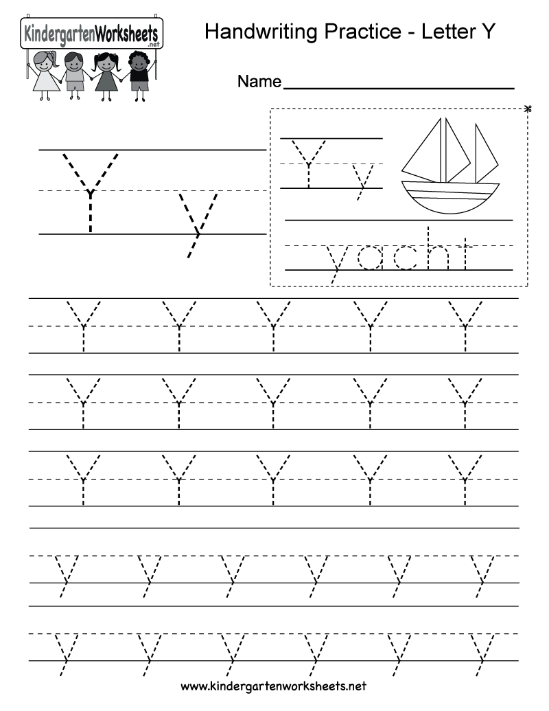 20 Letter Y Worksheets Kindergarten Pdf