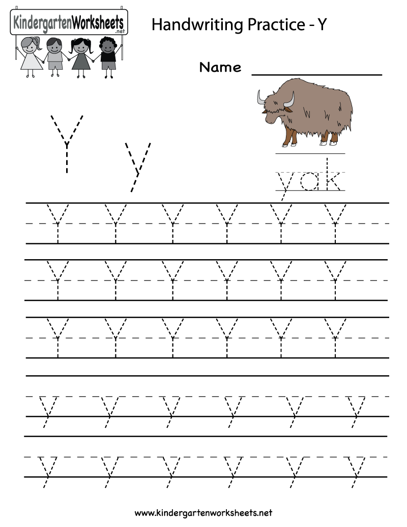 20 Letter Y Worksheets Kindergarten Pdf