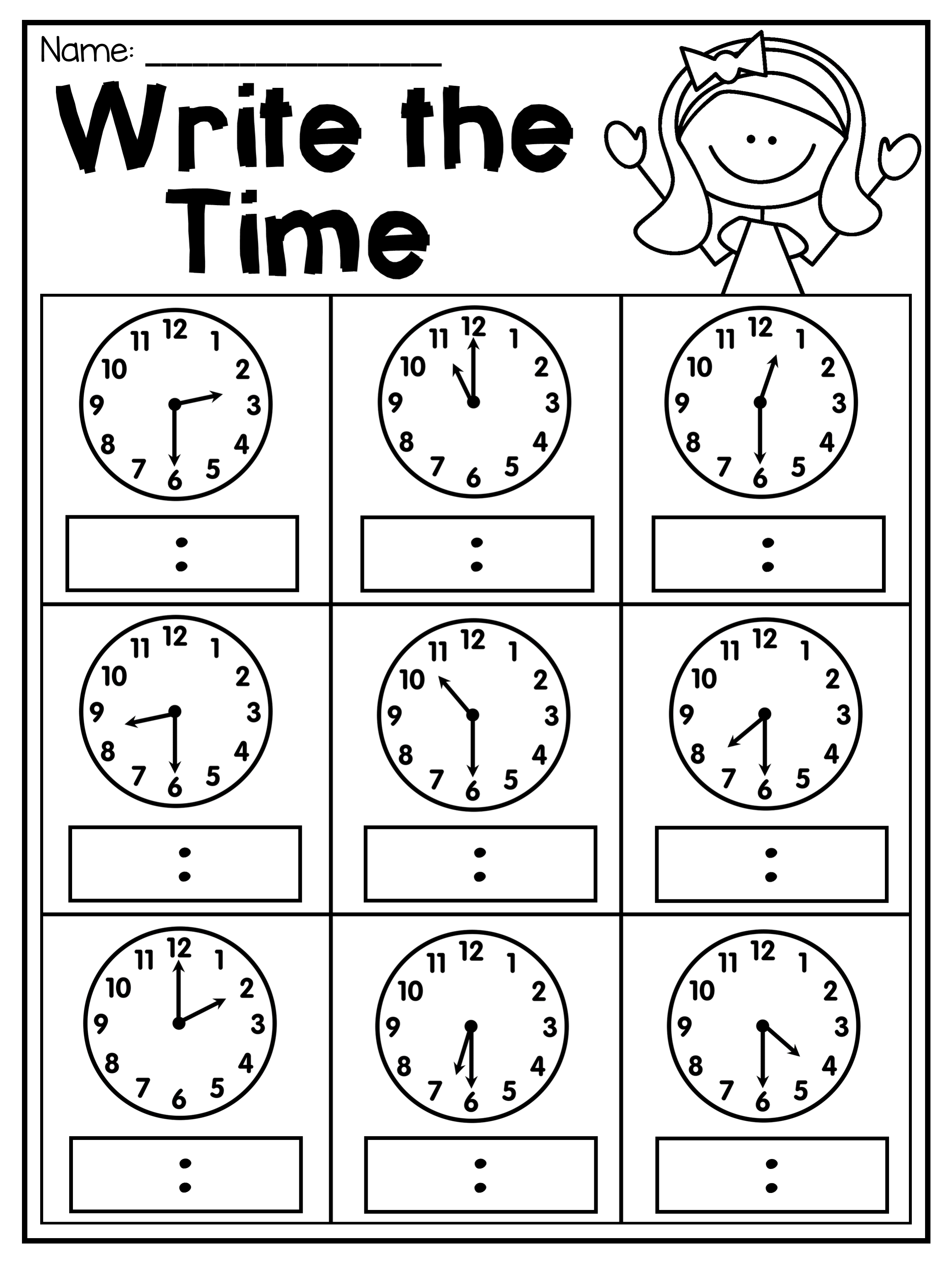 20 Math Worksheets For 1St Grade Free