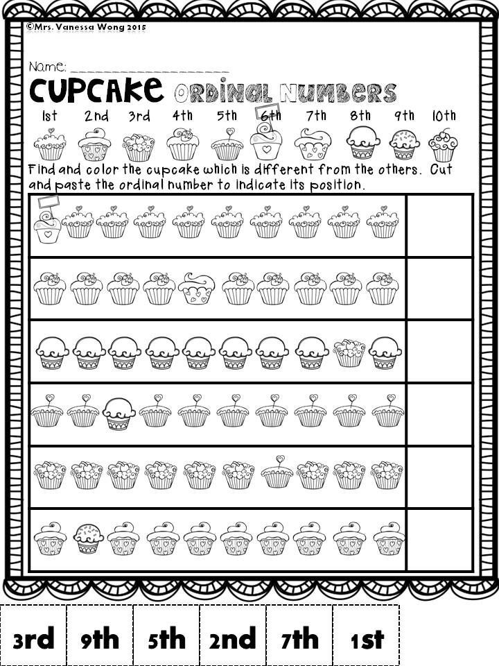 20 Math Worksheets For Kindergarten 1-20 Free