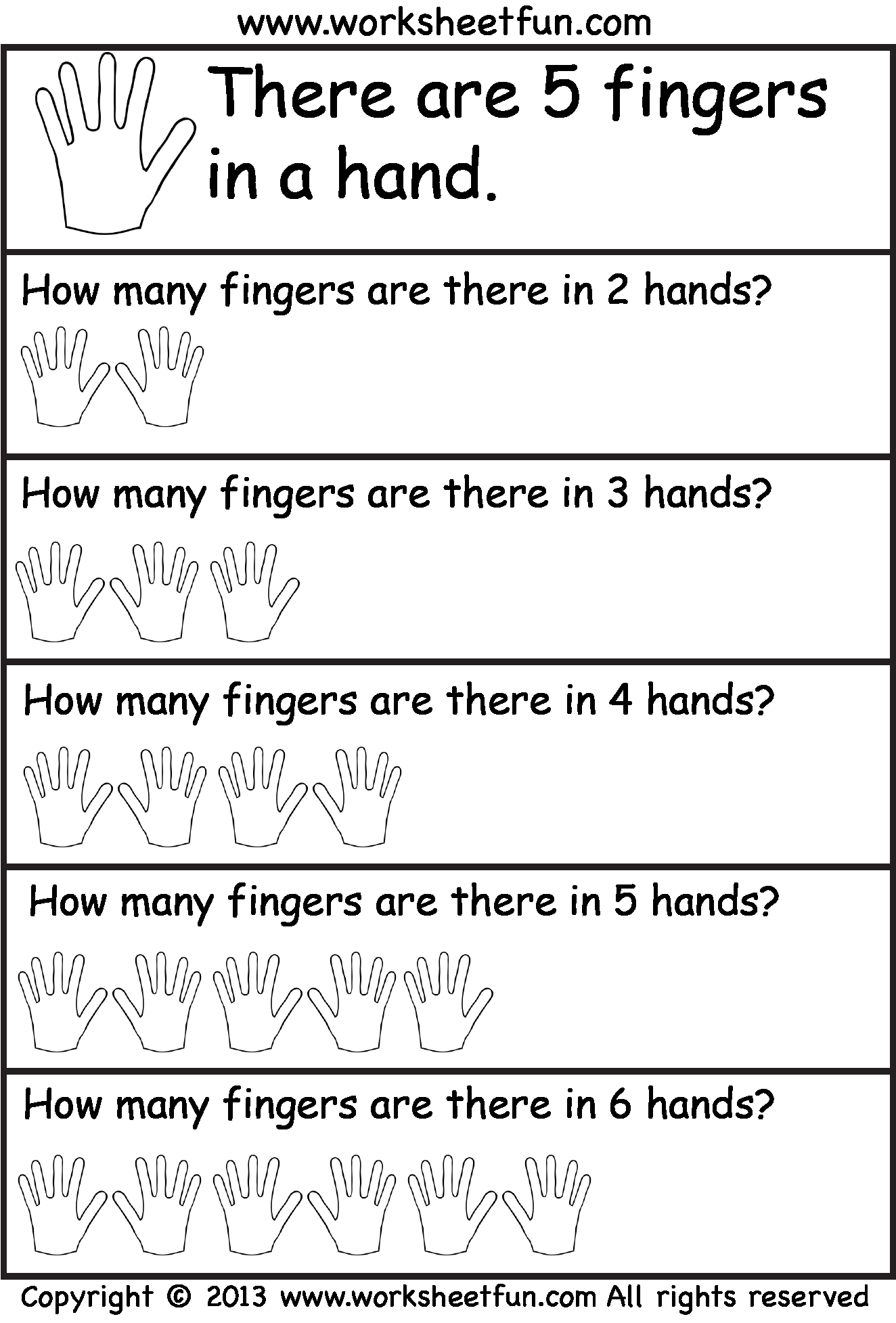 20 Math Worksheets For Kindergarten Multiplication Free