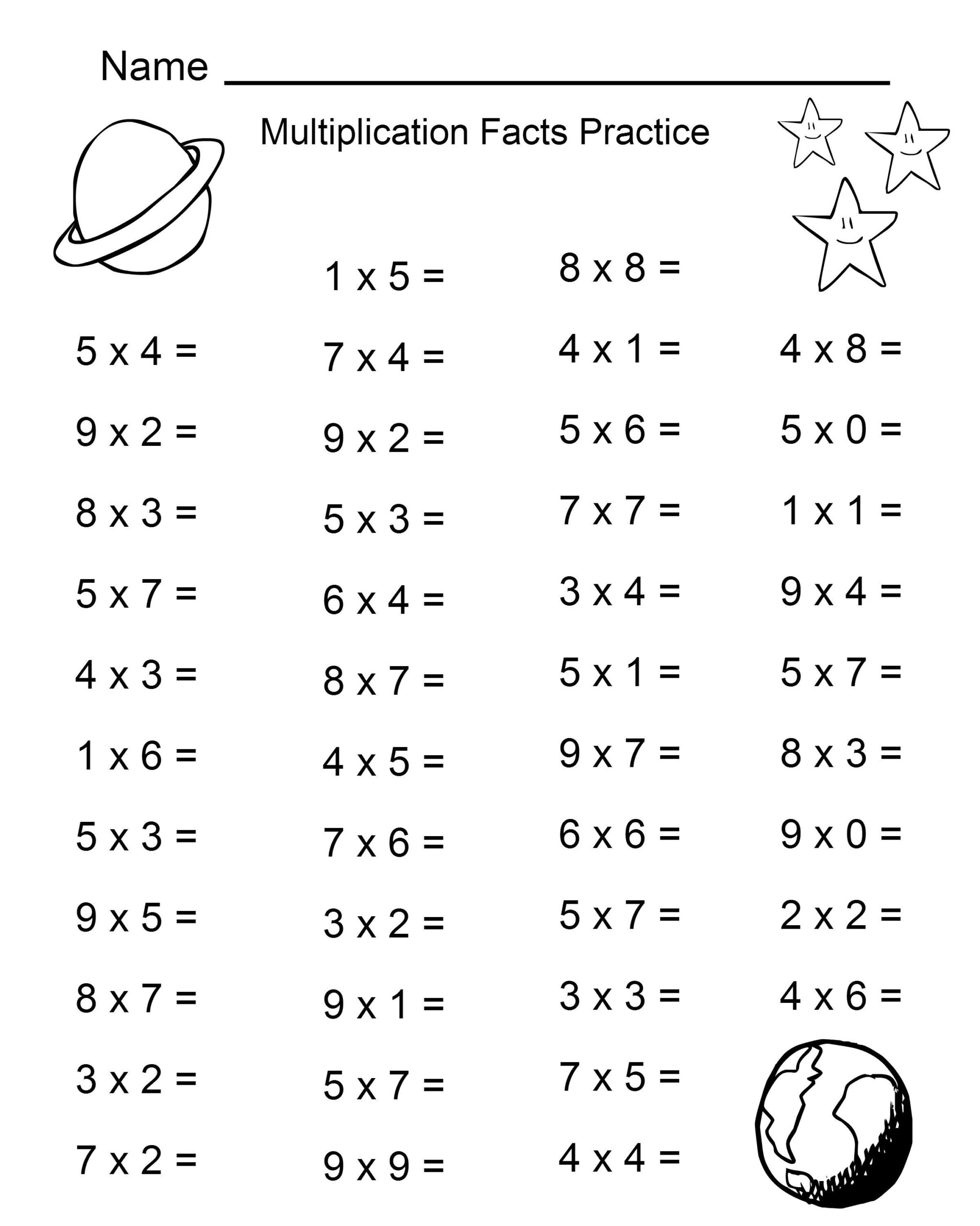 20 Math Worksheets For Kindergarten Multiplication Pdf