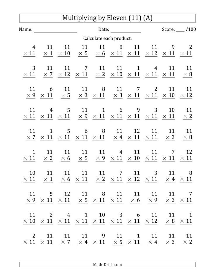 20 Multiplication Table Worksheets For Grade 1 Pdf