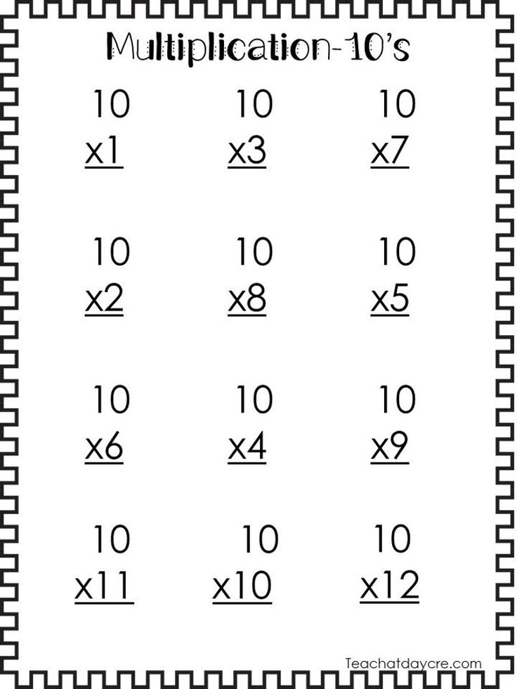 20 Multiplication Table Worksheets For Grade 1 Pdf