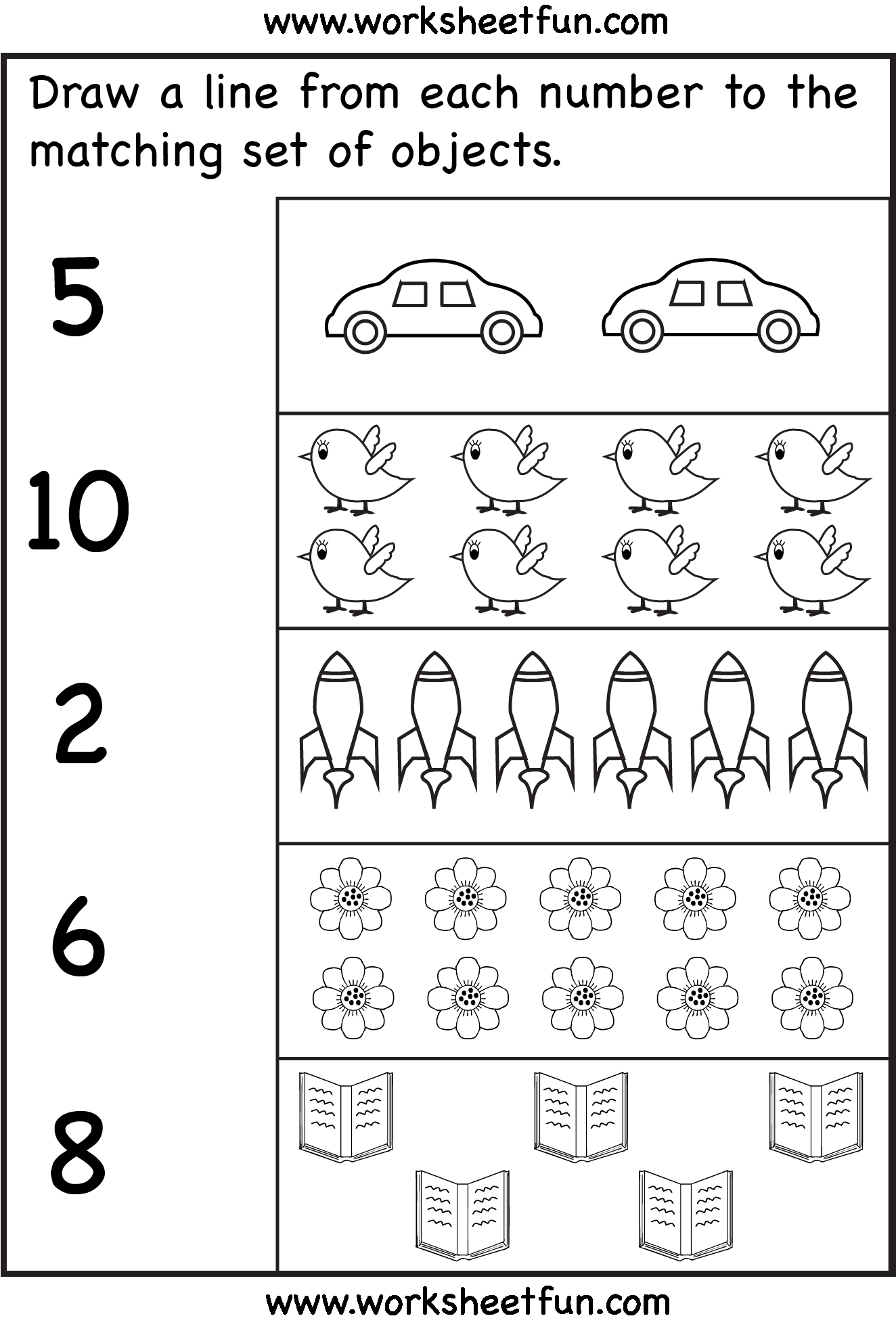 20 Nursery Grade Math Worksheets Free