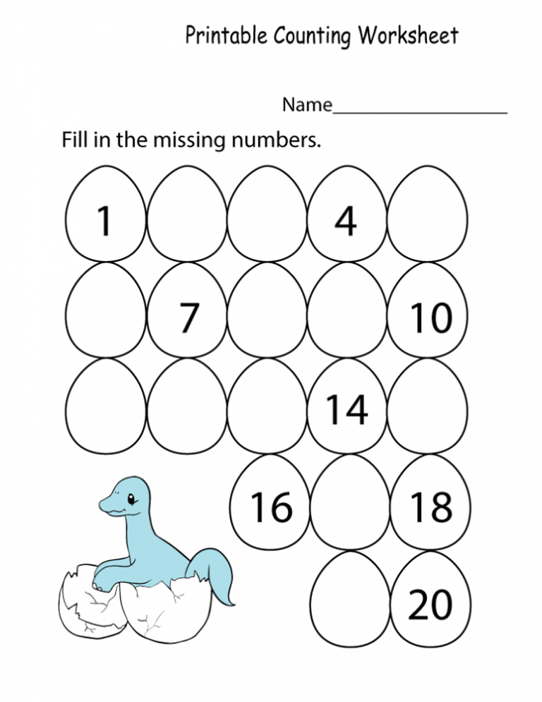 20 Nursery Grade Math Worksheets Pdf