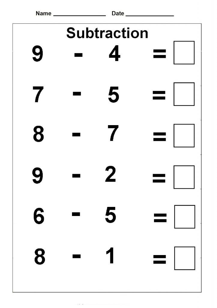 20 Nursery Grade Math Worksheets Pdf