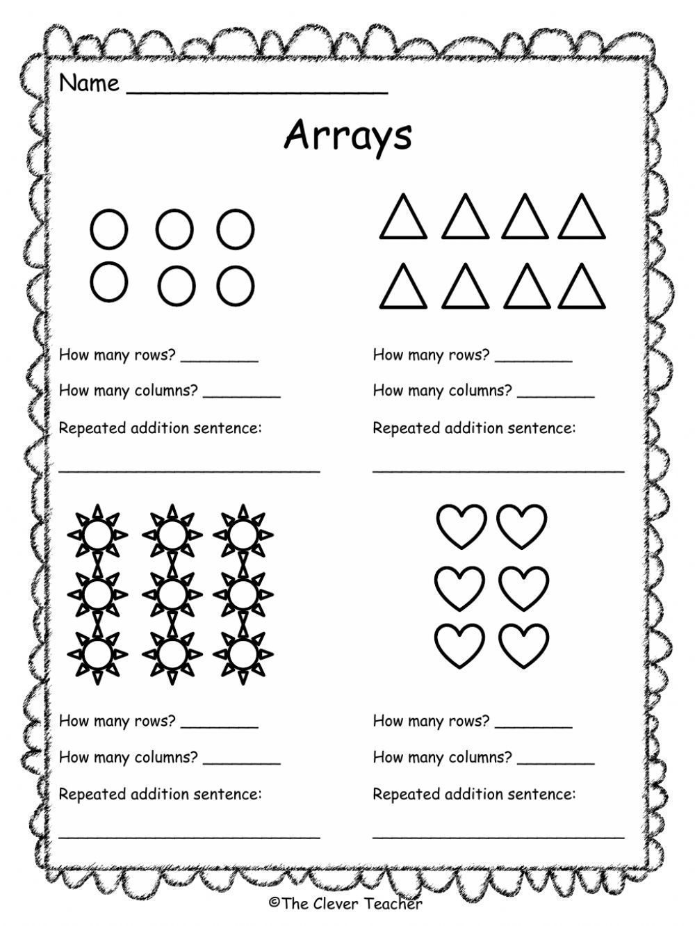 20 Repeated Addition Worksheets Grade 2 Free