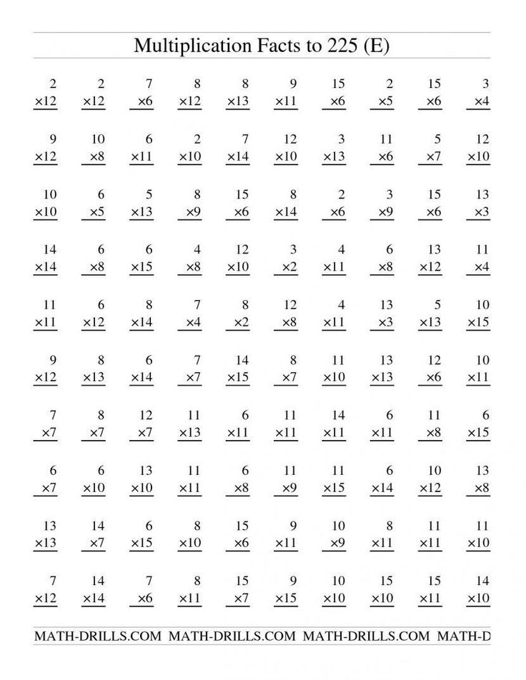 20 Rocket Math Multiplication Worksheets Free