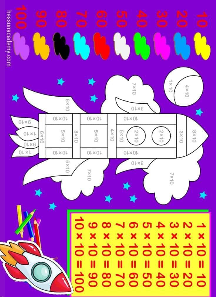 20 Rocket Math Multiplication Worksheets Pdf