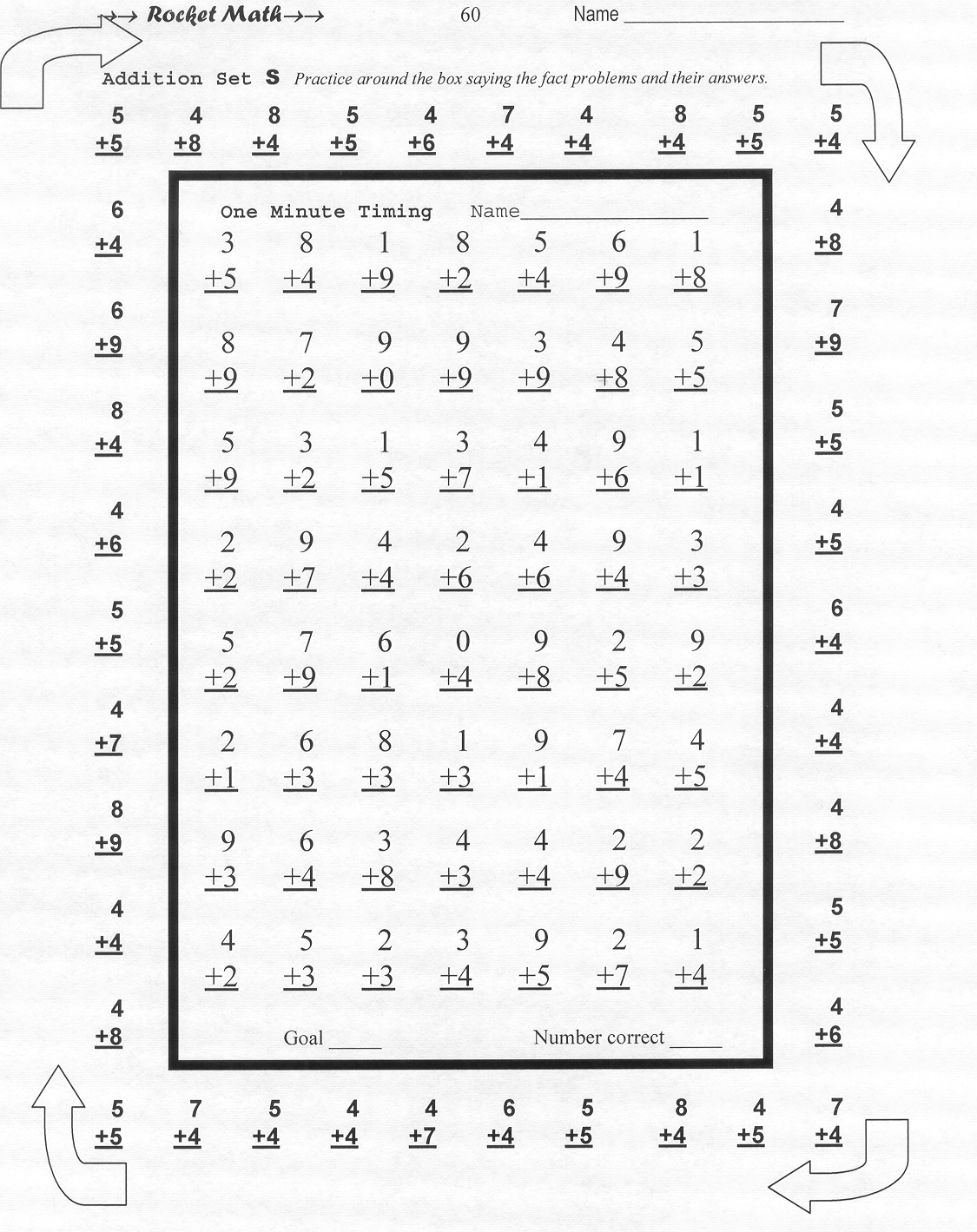 20 Rocket Math Multiplication Worksheets Pdf