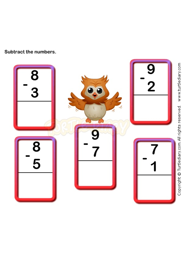 20 Subtraction Worksheets For Kindergarten 2 Pdf