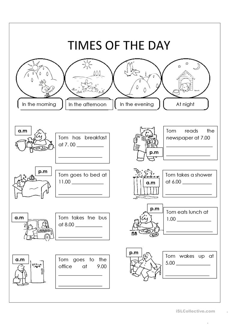 20 Worksheets For Kindergarten Day And Night Pdf