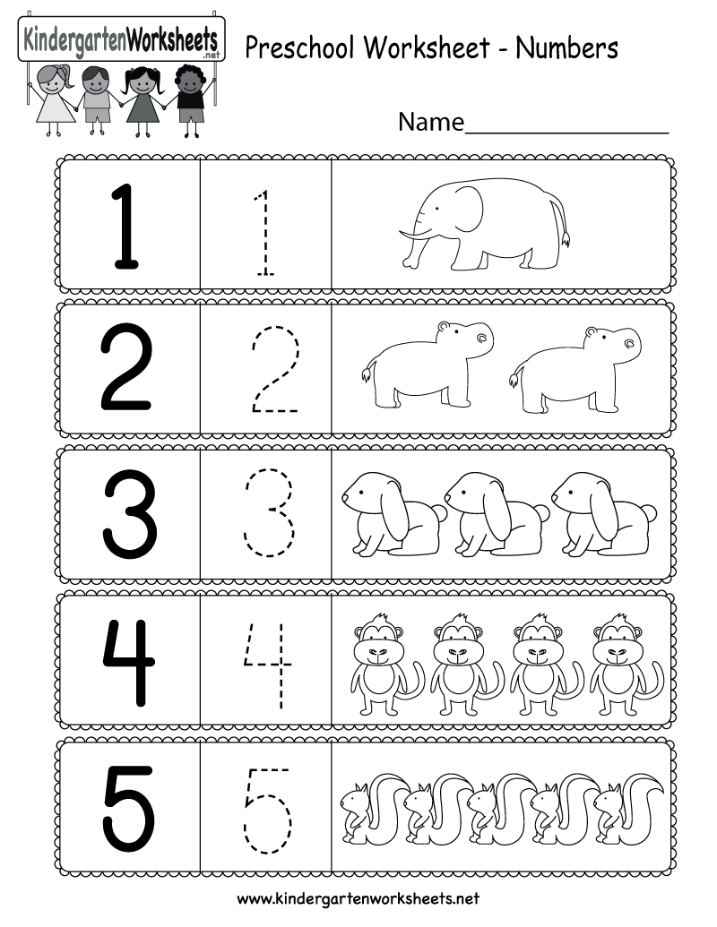 20 Worksheets For Kindergarten Number 9 Free