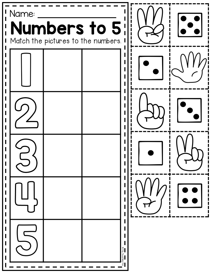 20 Worksheets For Kindergarten Number 9 Free