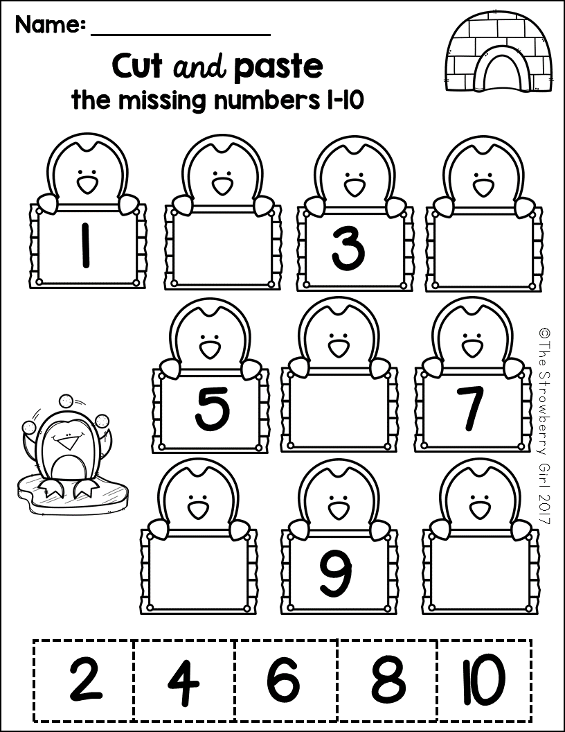 20 Worksheets For Kindergarten Number 9 Free