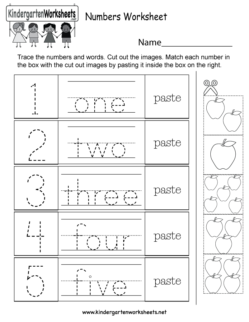 20 Worksheets For Kindergarten Number 9 Pdf