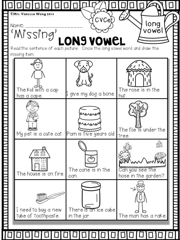 20 Worksheets For Kindergarten Vowels Pdf