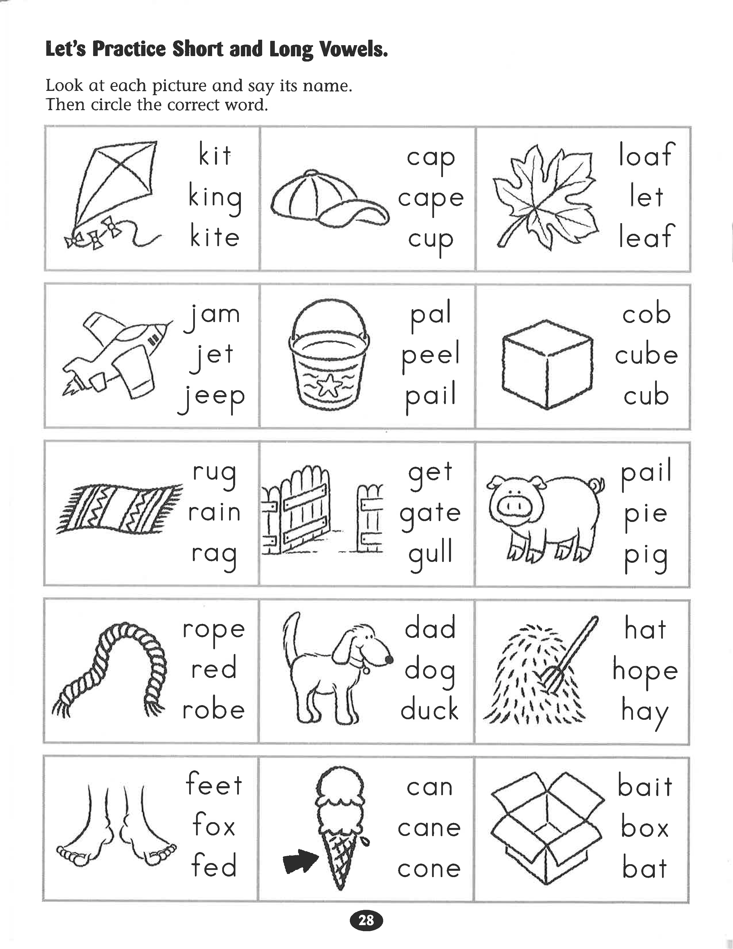 20 Worksheets For Kindergarten Vowels Pdf