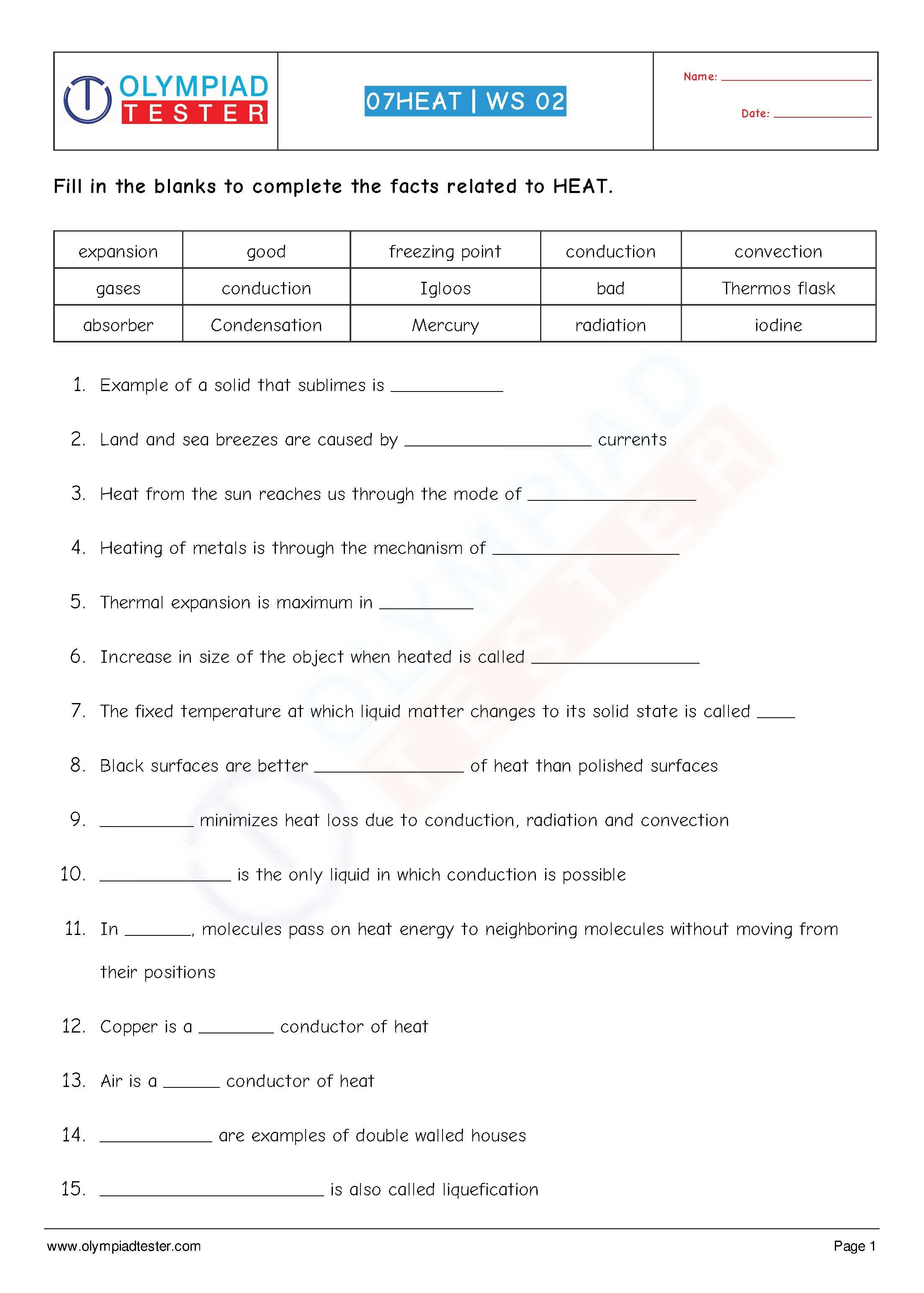 21 1St Grade Science Worksheets Free Printable