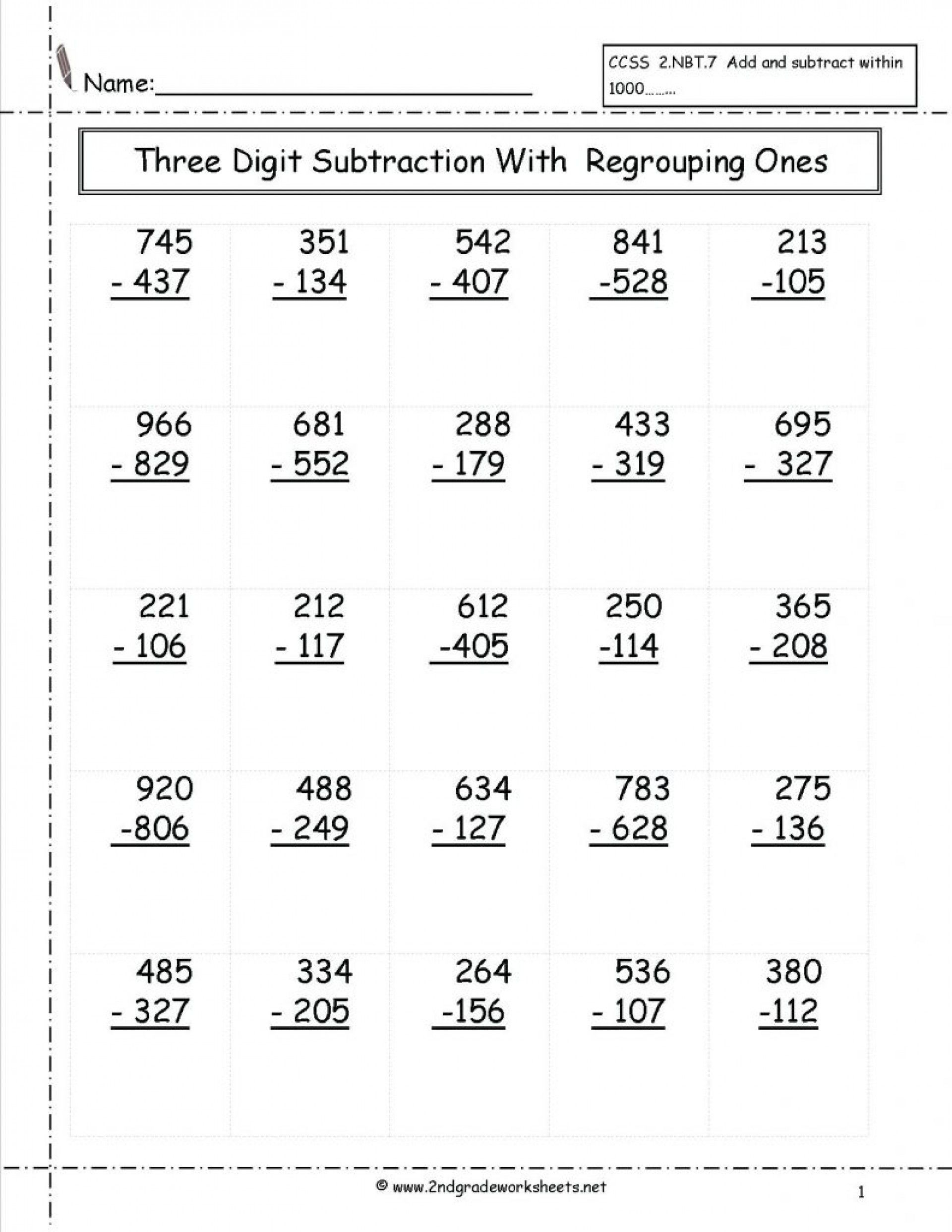 21 Addition Without Regrouping Worksheets For Grade 1