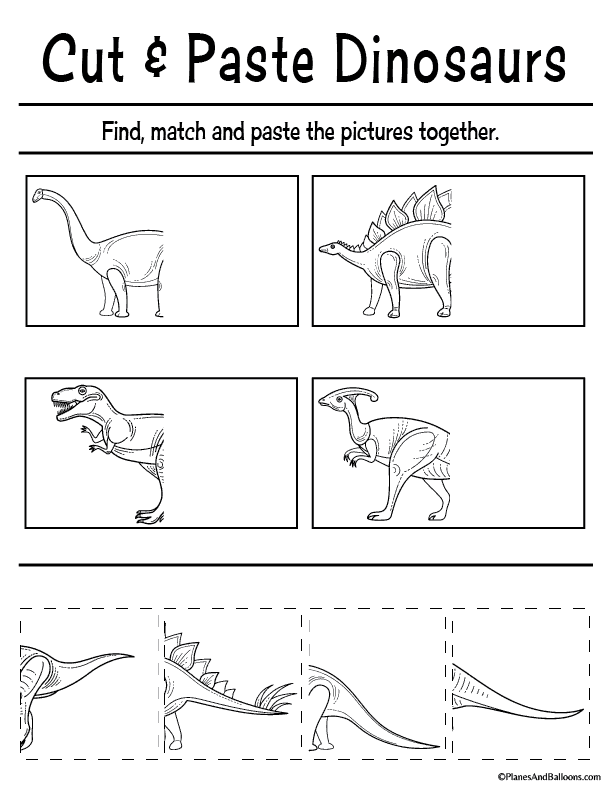 21 Cut And Paste Worksheets Preschool Free