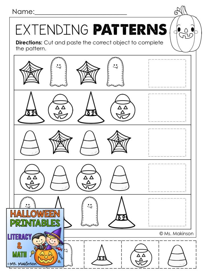 21 Halloween Math Worksheets For Preschool