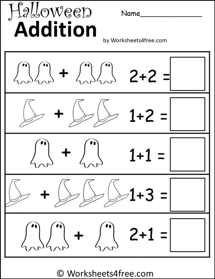 21 Halloween Math Worksheets For Preschool