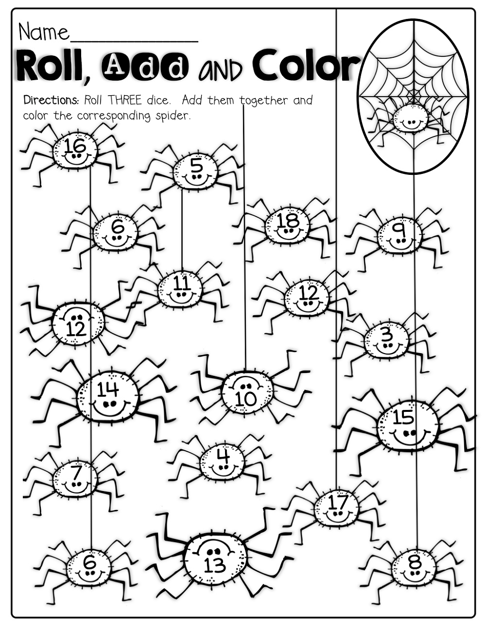 21 Halloween Math Worksheets For Preschool