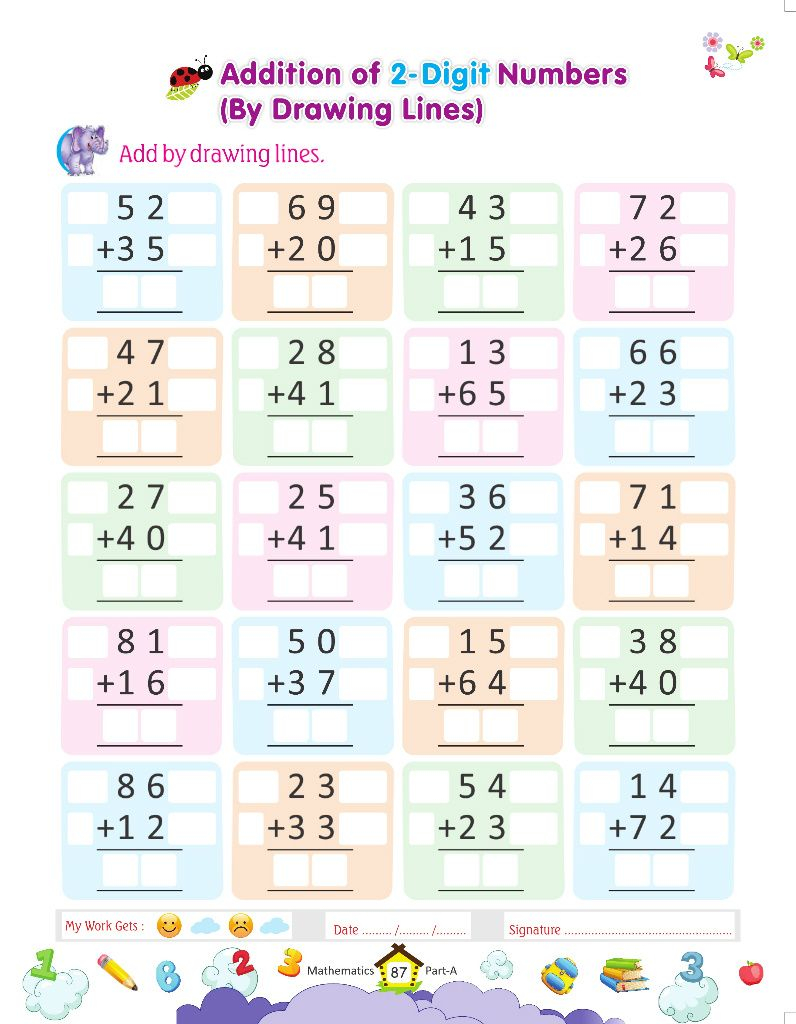 21 Kids Math Worksheets Grade 2