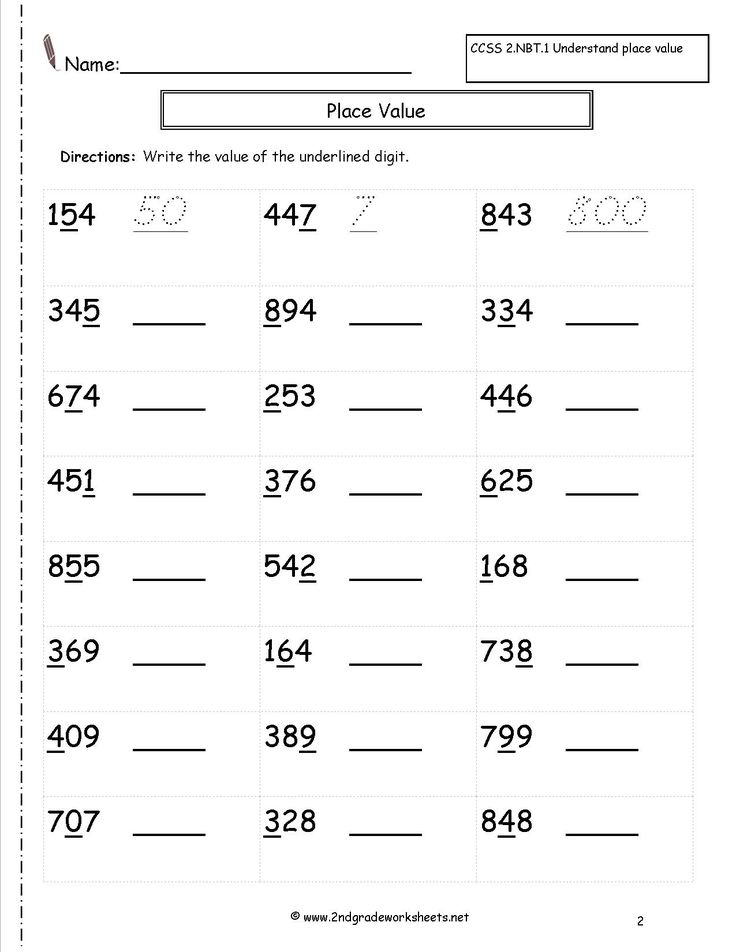 21 Kids Math Worksheets Grade 2