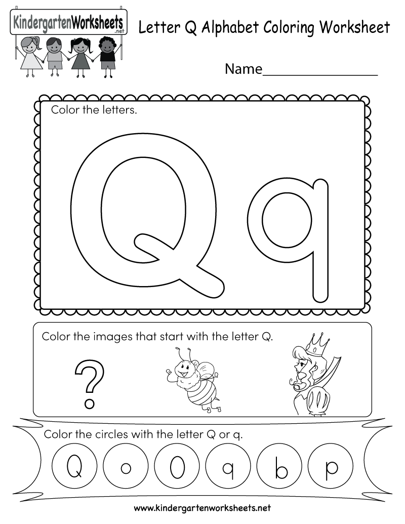 21 Kindergarten Worksheets Color By Letter