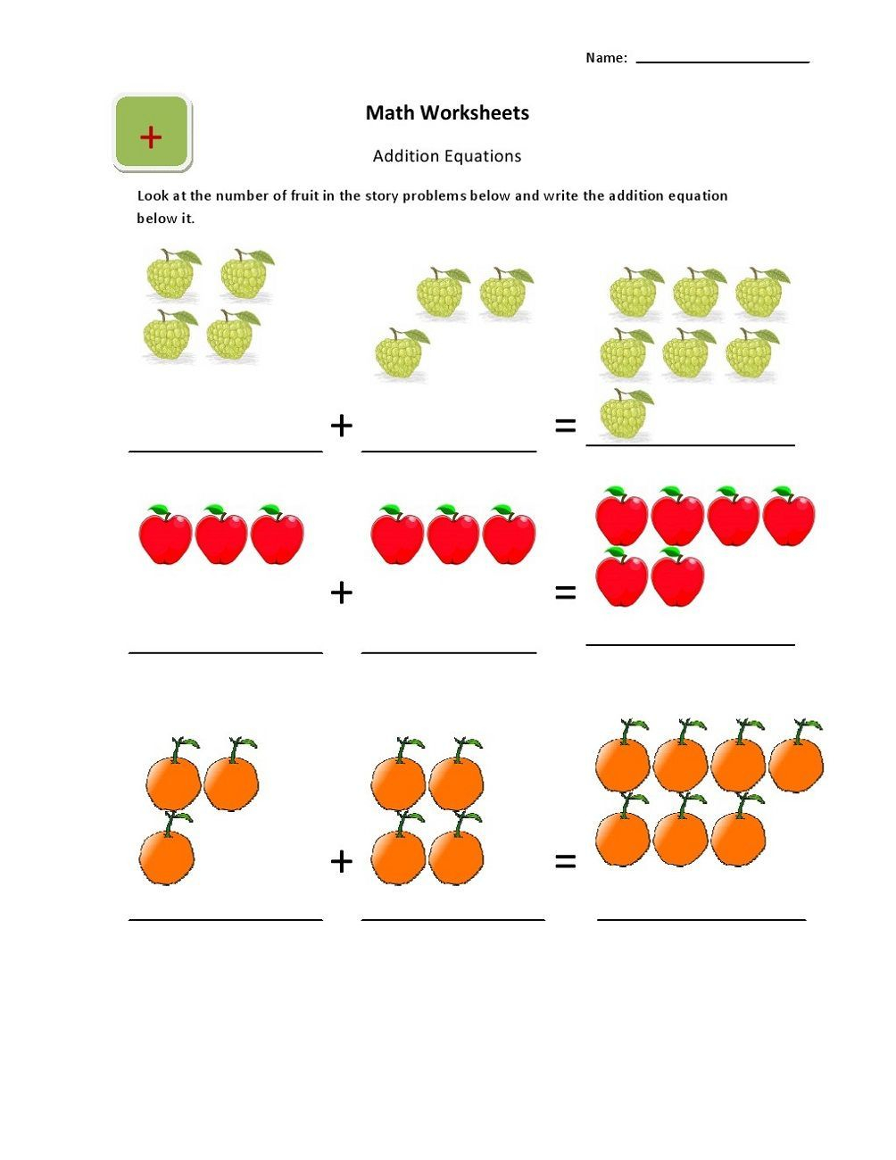 21 Math Worksheets For Kindergarten Multiplication