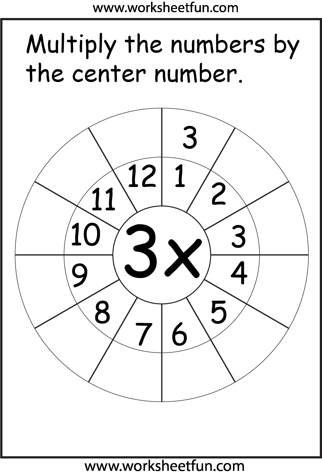 21 Multiplication Table Worksheets For Grade 1