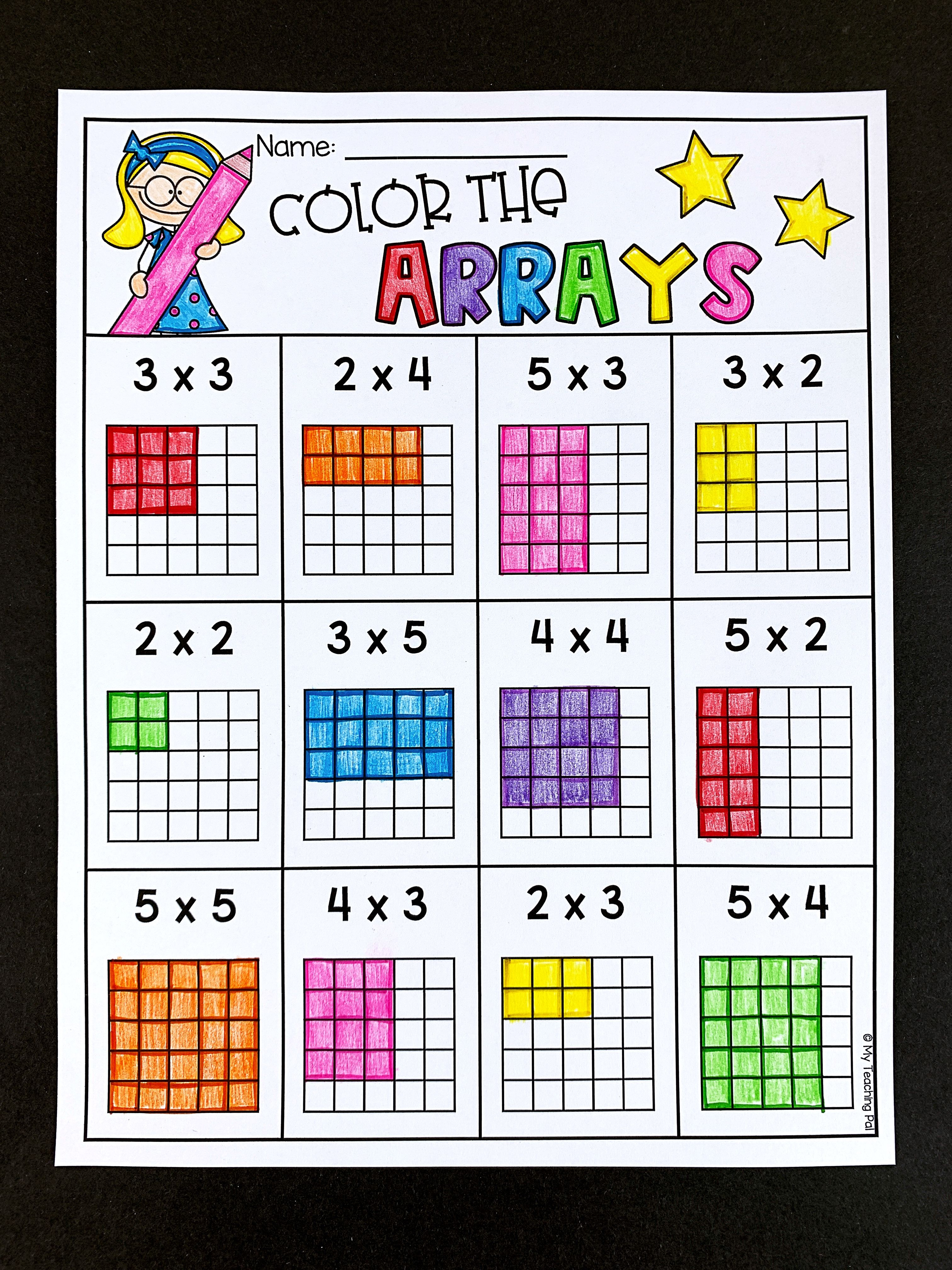 21 Multiplication Table Worksheets For Grade 1