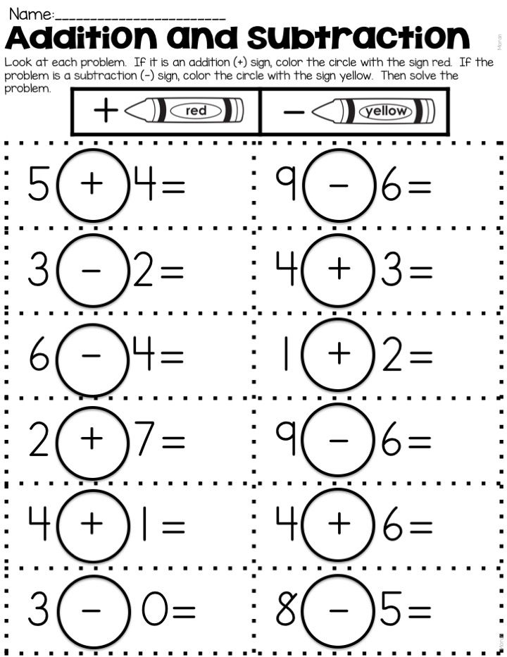 21 Subtraction Worksheets For Kindergarten 2