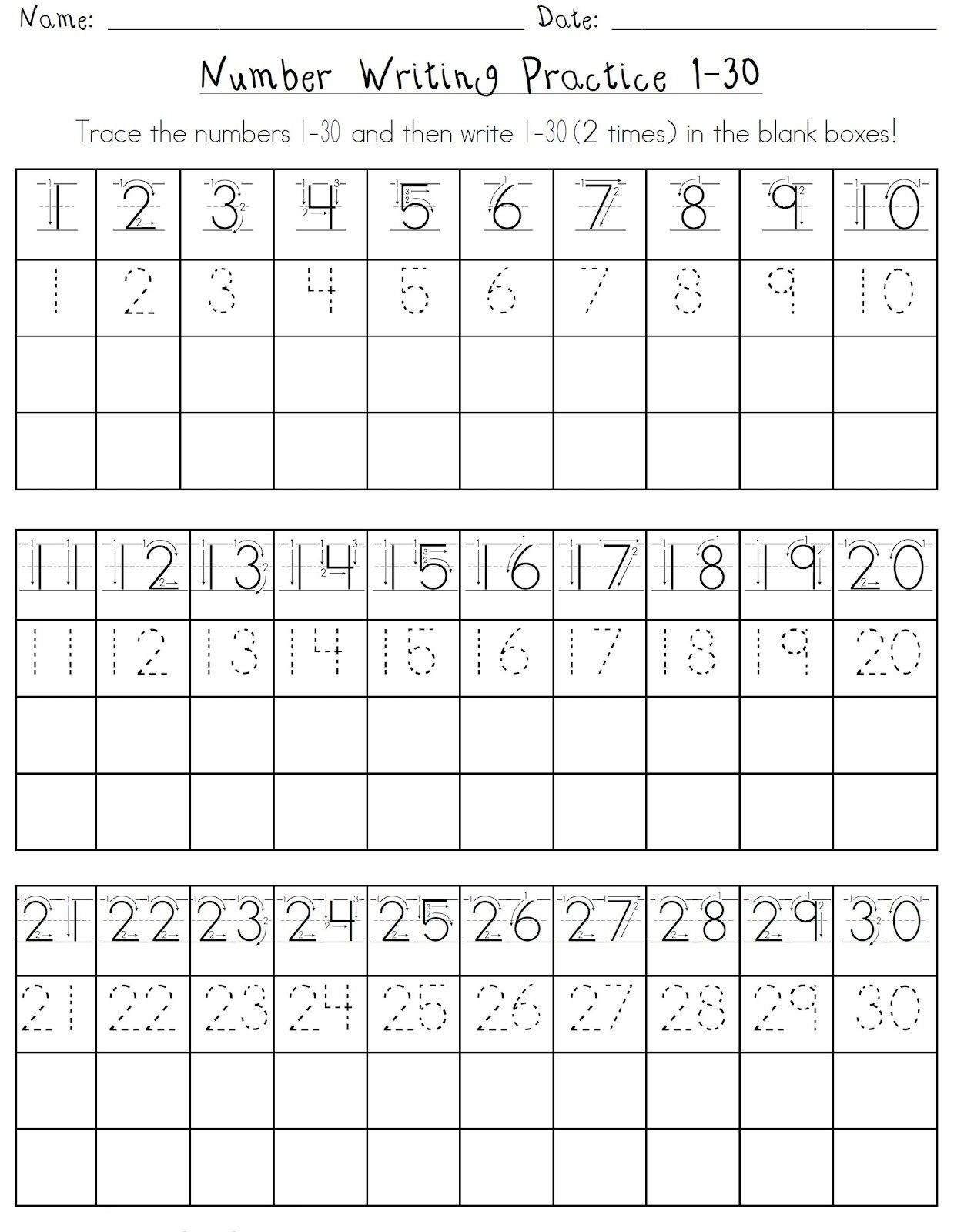 21 Worksheets For Kindergarten Number 9