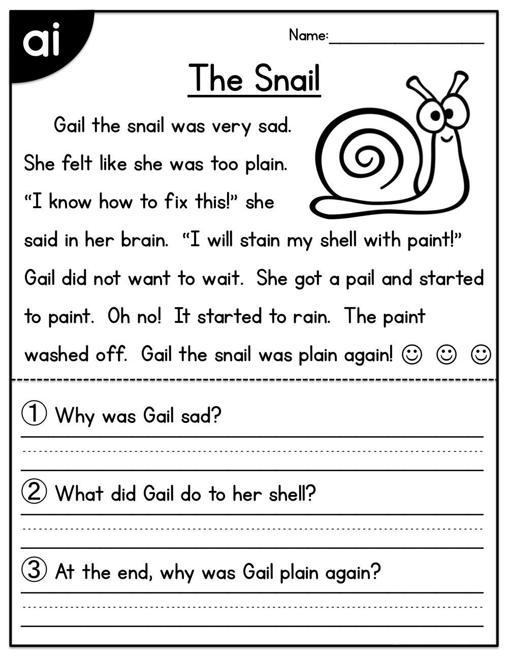 2nd Grade Reading Worksheets - Best Coloring Pages For Kids