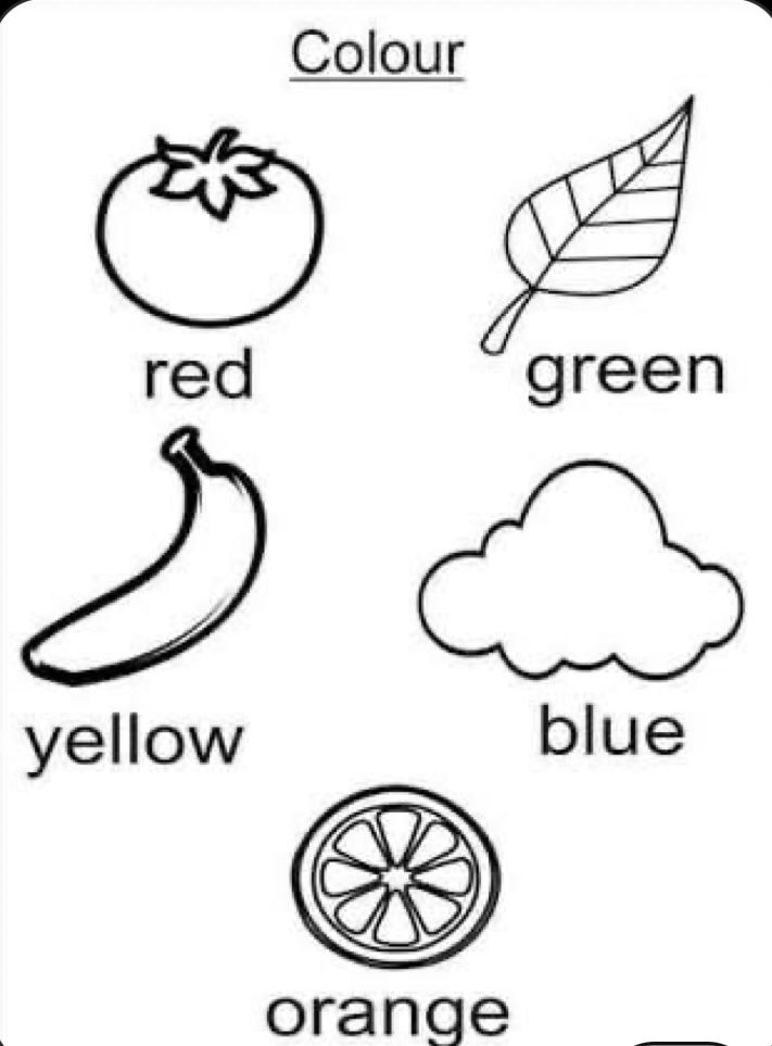 English worksheets for kindergarten