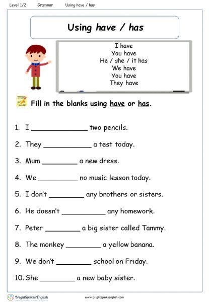 Grade 3 english worksheets activities